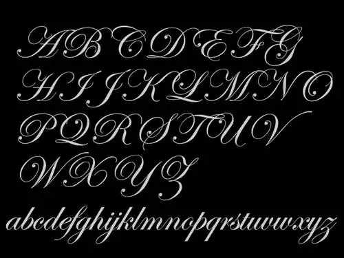 花体英文字体edwardian script itc|书法字体