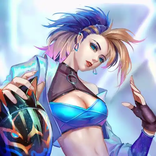 是二代kda 阿卡丽真的好帅?