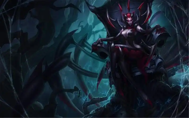 lol-蜘蛛女皇伊莉丝(人 蜘蛛形态)模仿