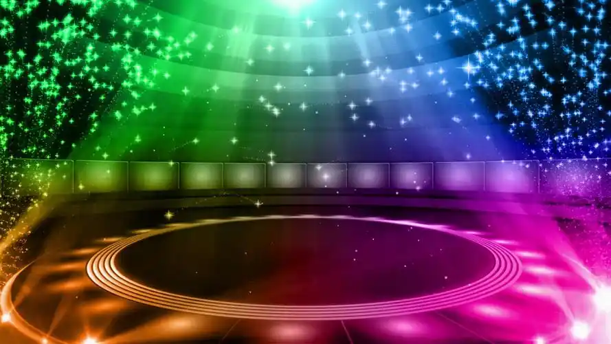 立方块动态视频背景素材