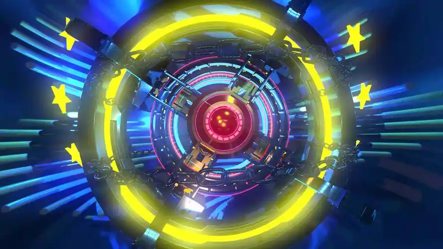 4k欧美流行炫酷机械灯光结合大气大屏4