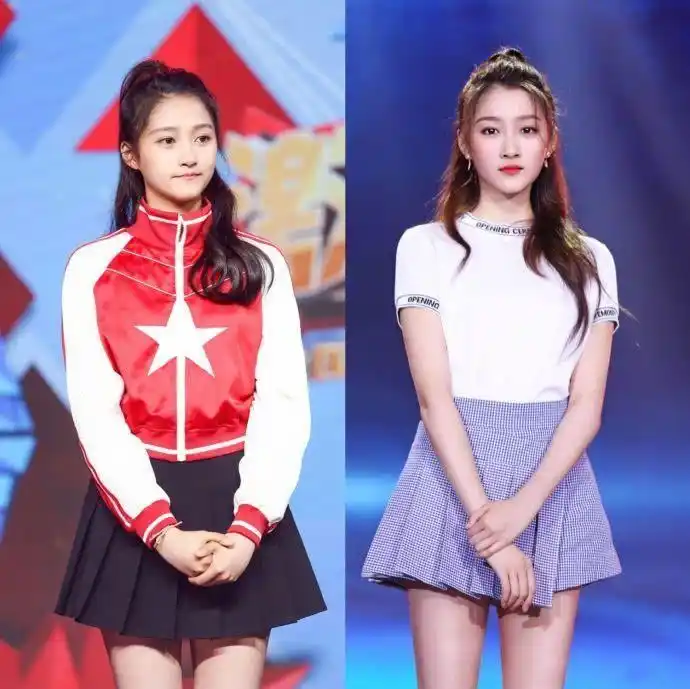 关晓彤又跟唐嫣撞腿了!黑白同款短裙,竟然穿出了天壤之别!