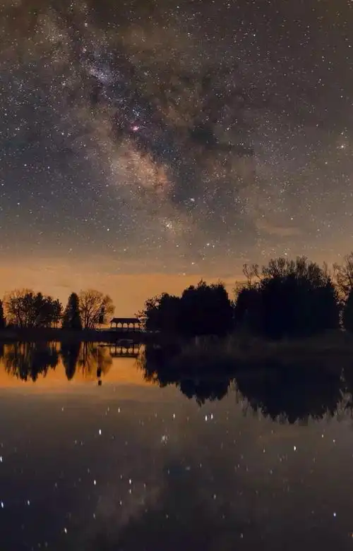 唯美星空 夜景 夜空 星光 自然风景 iphone手机壁纸 唯美壁纸 锁屏