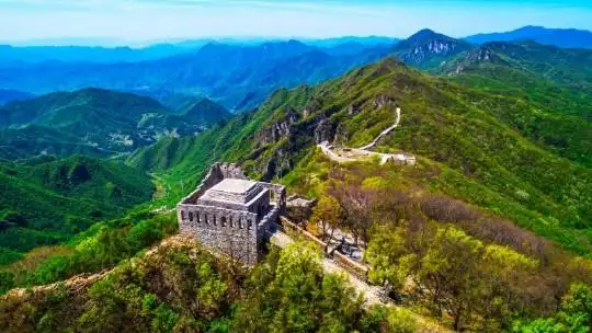 九眼楼生态长城展示区