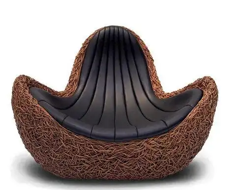 鸟巢休闲躺椅(shell armchair)