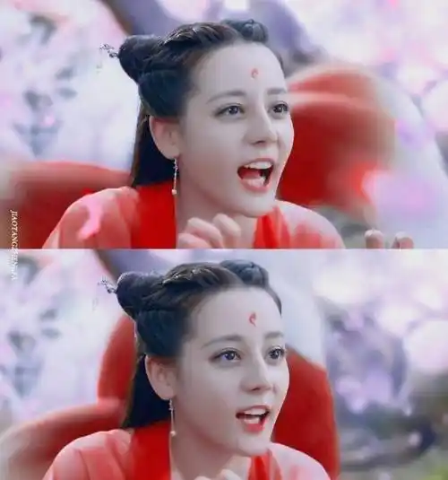 迪丽热巴的红衣古装造型,白凤九,烈如歌,狐妖小红娘,都好美啊_红色