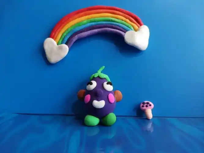 孔繁羽轻粘土手工作品