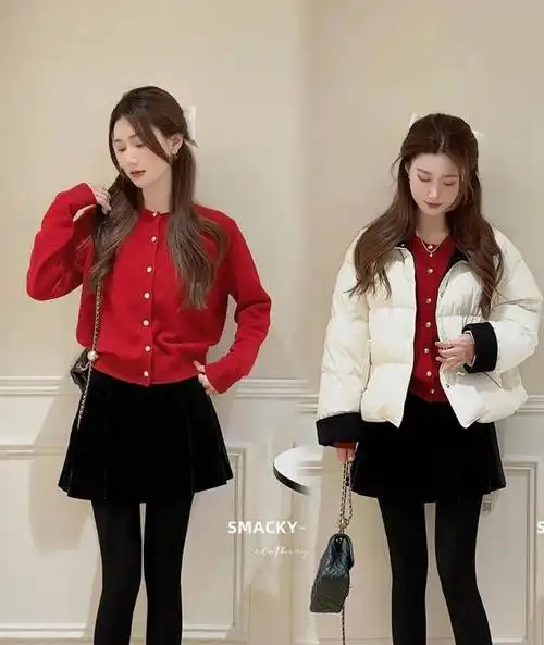 新年穿衣不纠结俏皮又减龄的搭配模板小个子女生也能照搬