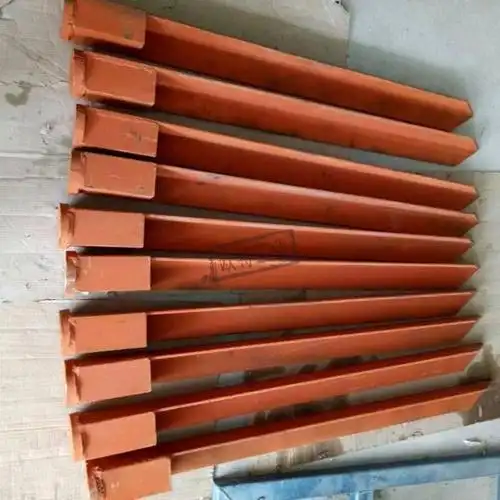 三角拉线地锚钻临时地桩热镀锌接地桩角铁桩电力施工接地极