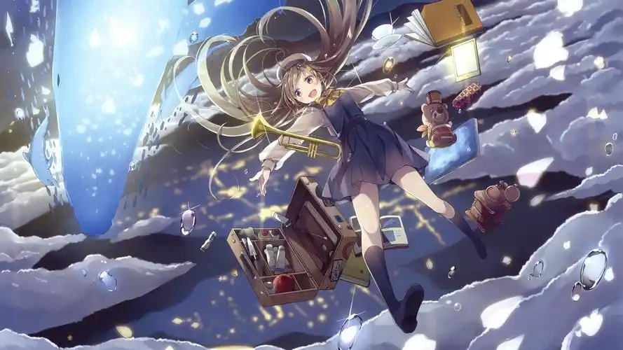 卡通人物 二次元 小熊 童话 动漫卡通壁纸