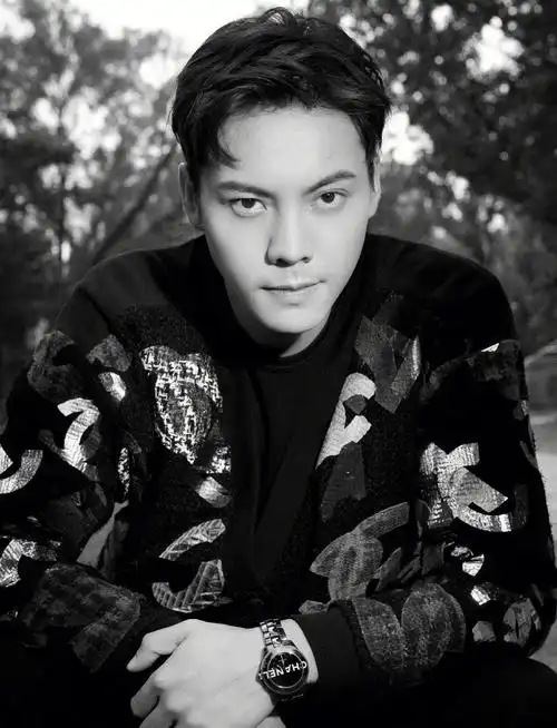 黑白陈伟霆质感帅气故事感十足