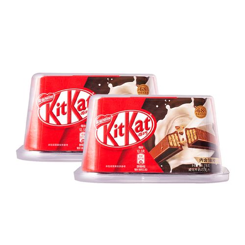 雀巢奇巧牛奶巧克力216g2碗喜糖网红休闲零食牛奶巧克力