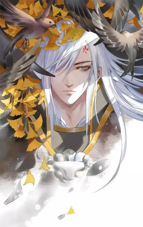 [58]古装妖孽帅哥古风美男子古代公子 动漫美少年二次元同人 插画漫画