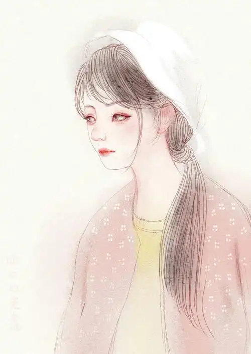 〔画手:芜意_〕插画 手绘 唯美 壁纸-堆糖,美好生活研究所