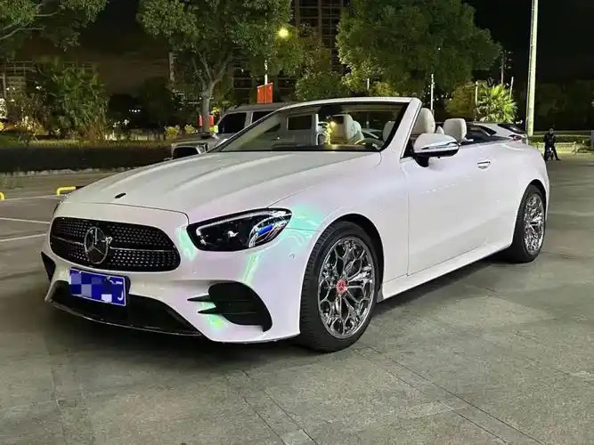 最新款奔驰进口e酷派敞篷4s没现车