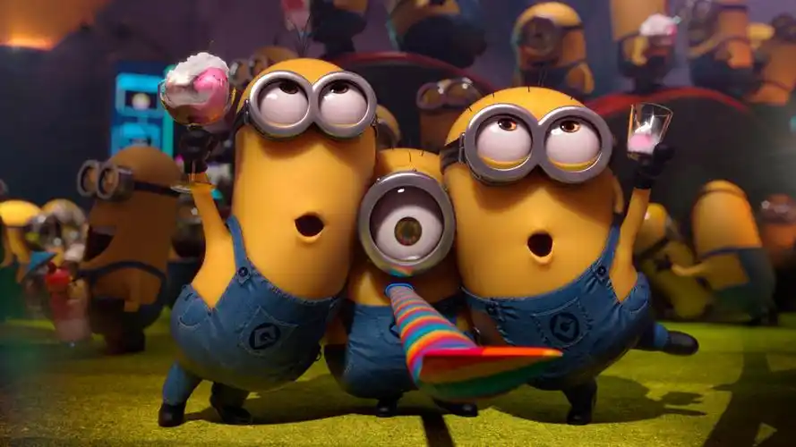 卑鄙的小黄人高清桌面壁纸