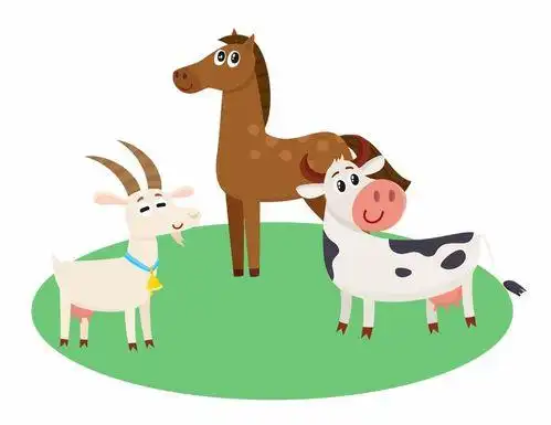 牛和羊怎么画简笔画 牛和羊的简笔画怎么画