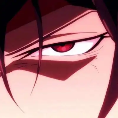 黑白动漫头像红眼睛男 红瞳异瞳酷帅图片 - 动漫头像 - 潮人个性网