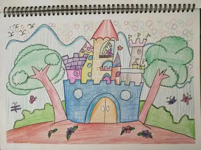 画画是我的最爱!它使我的生活变得丰富多彩.