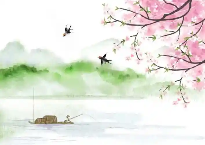 诗词丨江南烟雨美如画人间盛景自春来