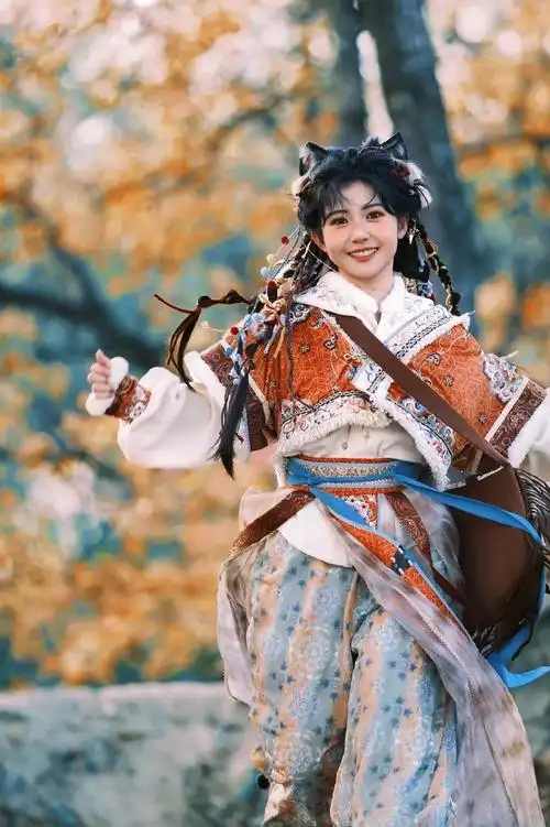 西域小公主 又奶又狼的 赖美云这套古装写真我要看一万遍 好英气的小