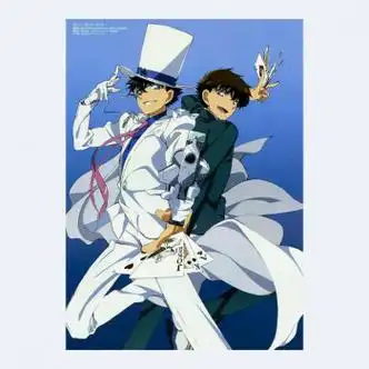 柯南拼图 木质带相框300/500/1000片名侦探柯南怪盗基德动漫成人解压