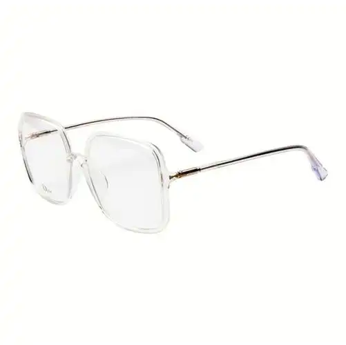 dior迪奥方框素颜光学眼镜架框 女款 透明色,百搭神器,全新无佩戴