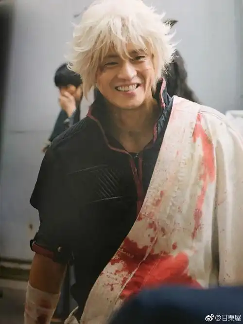 银魂 真人版 坂田银时 小栗旬 开心