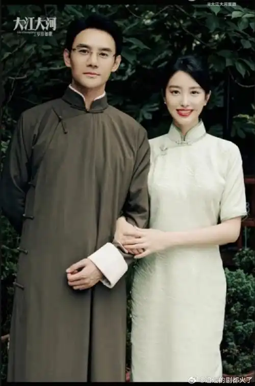 王凯杨采钰民国结婚造型##王凯杨采钰复刻大江大河结婚照