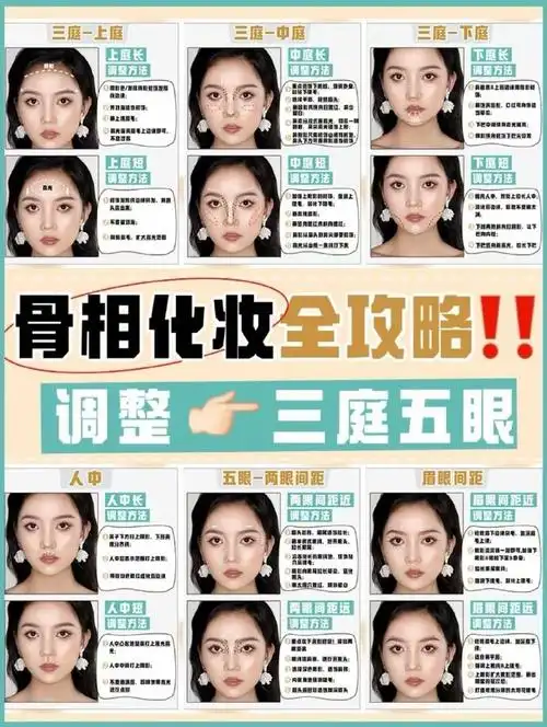 毛戈平学校新手课程|敲全三庭五眼调整攻略为什么你跟着博主学化妆