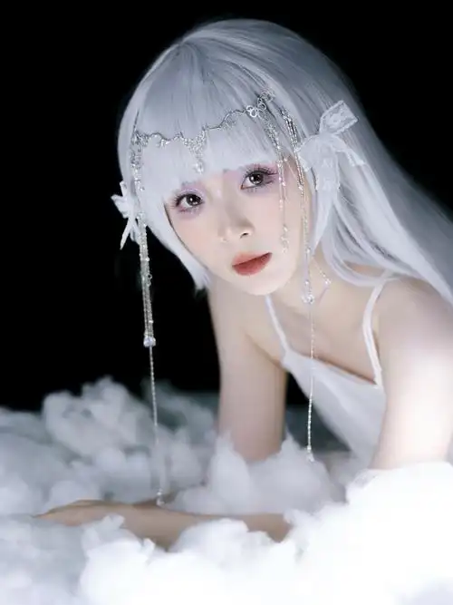 这组白发仙女造型太飒了