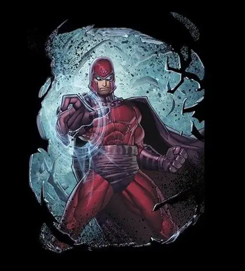 动漫人物插画:万磁王(magneto):(3)