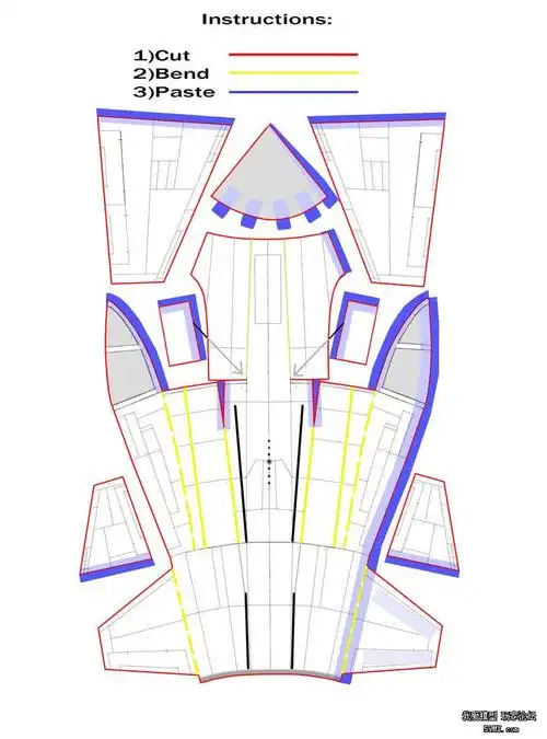 【转贴】泡沫板喷气小飞机的制作 39楼山寨试验机完工