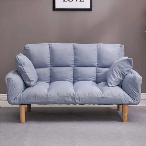 定制懒人沙发小户型双人简易沙发客厅卧室阳台榻榻米折叠两用沙发椅加