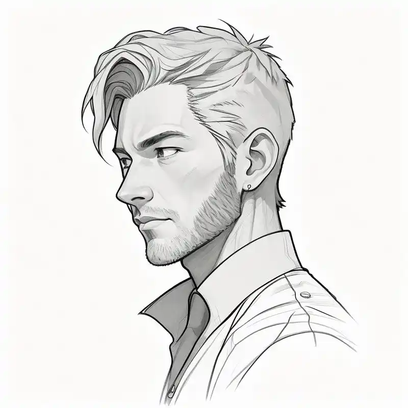 40岁男人的魅力78手绘头像合集