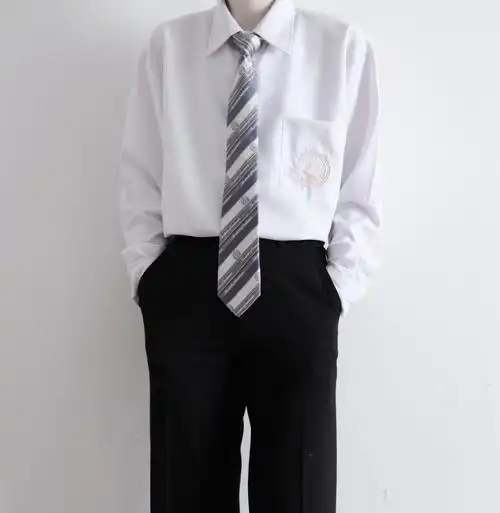 2022新款男装dk制服男长袖白衬衫春秋季学院风韩版学生潮流宽松情侣jk