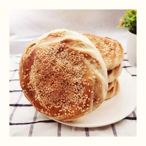 山东菏泽大烧饼10个河南特产手工香酥芝麻饼单县零食小吃吊炉烧饼