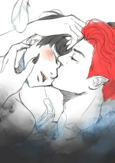 灿白手绘图 漫画 插画 exo手绘图 灿白手绘 exo壁纸