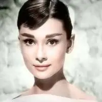 奥黛丽赫本头像彩色_微信头像图片大全