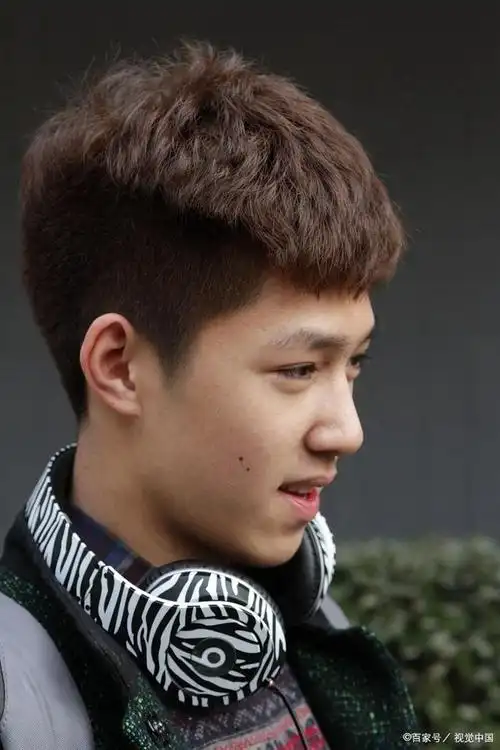 是一种适合中长发男生的发型,通过烫发技术使头发呈现出自然的蓬松感