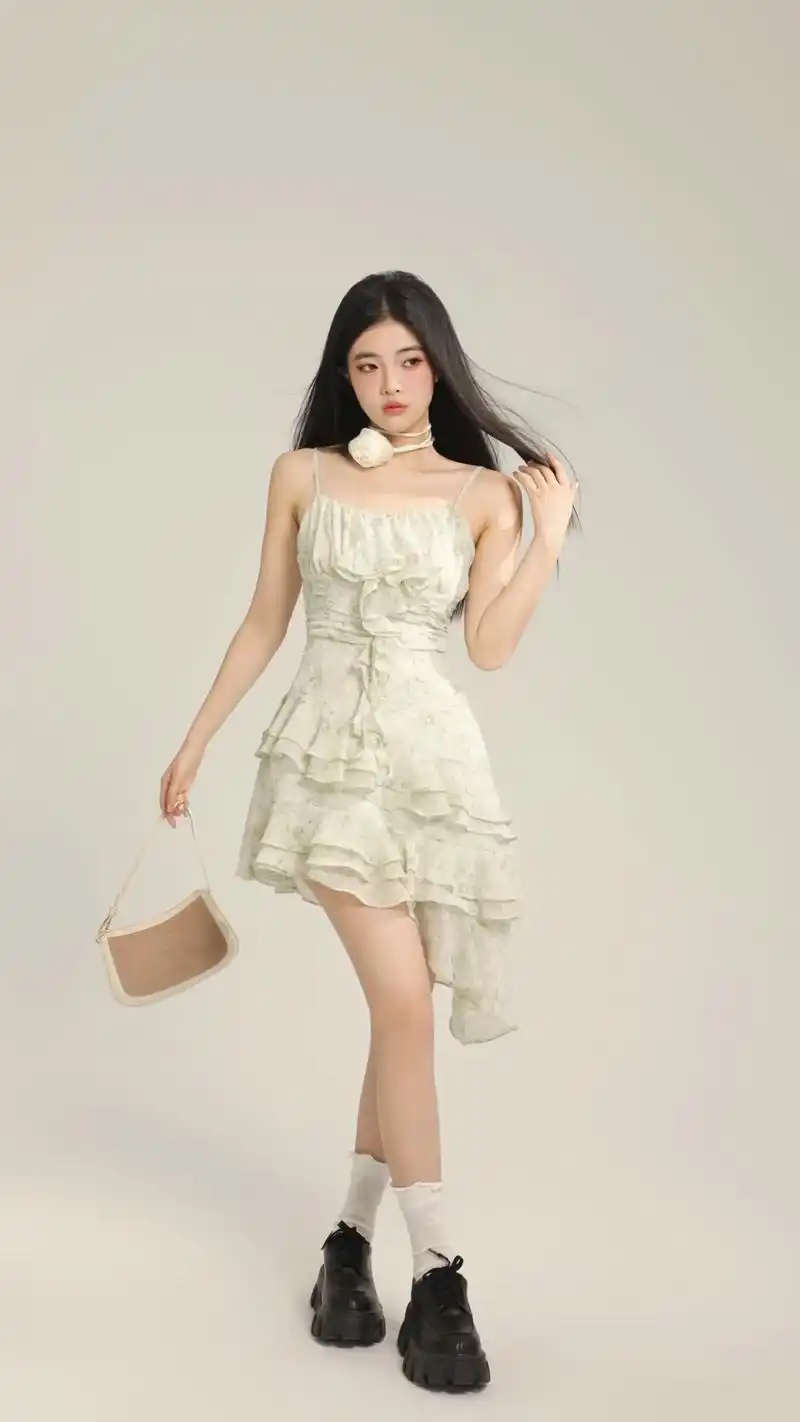 每个女生的衣柜永远会缺一条连衣裙.#神仙裙子 #美女 #oo - 抖音