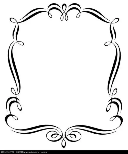 素材 简单的边框简笔画小清新花边素材,手帐er必备手绘边框花纹简笔画