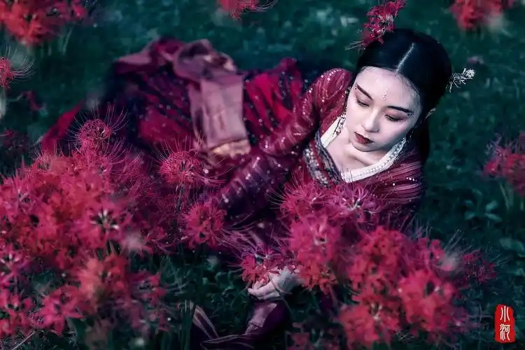 上海约拍彼岸花古风写真分享希望喜欢