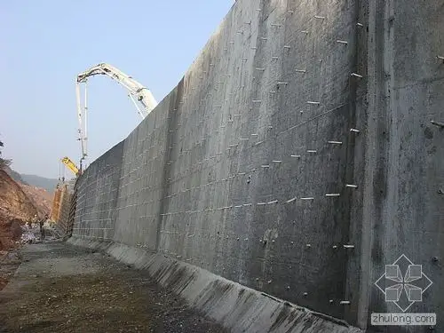 悬臂式混凝土挡土墙施工作业指导书