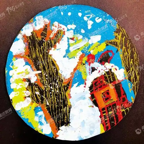 儿童创意绘画作品展示