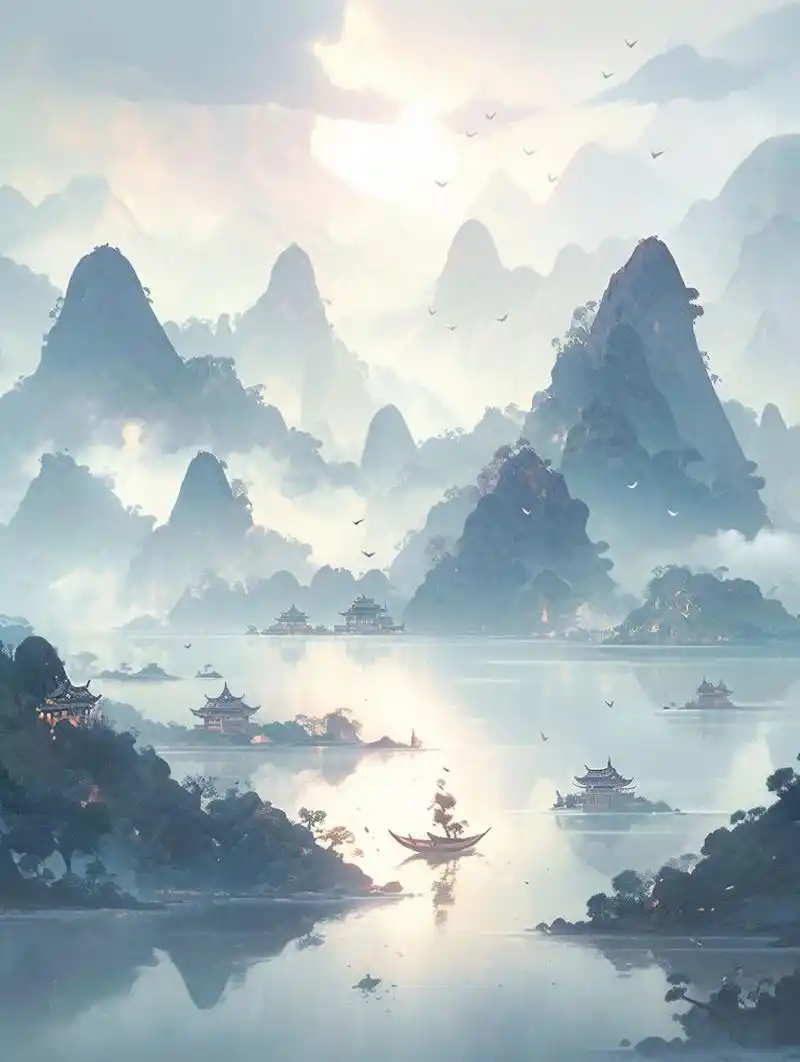 古风壁纸|淡雅水墨风壁纸 淡雅风格的小背景图