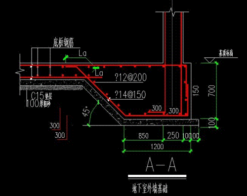 关于筏板基础画法
