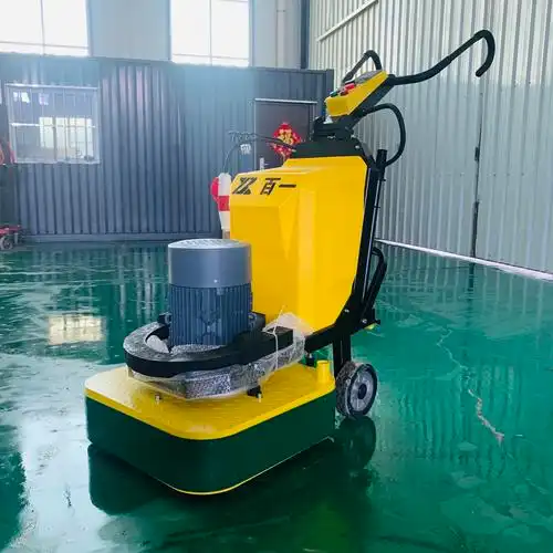 环氧地坪研磨机630型四盘打磨机混凝土地面研磨机山东百一