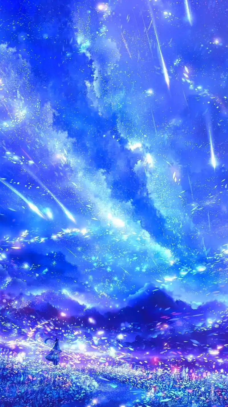 呈上最美的星空壁纸,送给浪漫的你们#壁纸 #治愈系风景 #星 - 抖音