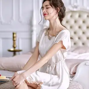 蚕丝睡衣女夏桑蚕丝吊带睡裙性感妩媚薄款100真丝家居服长裙新款